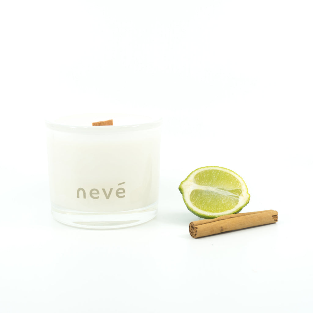 Nevé Candle - Kowhai Blossom & Lime | Buy Scented candles at GOALS