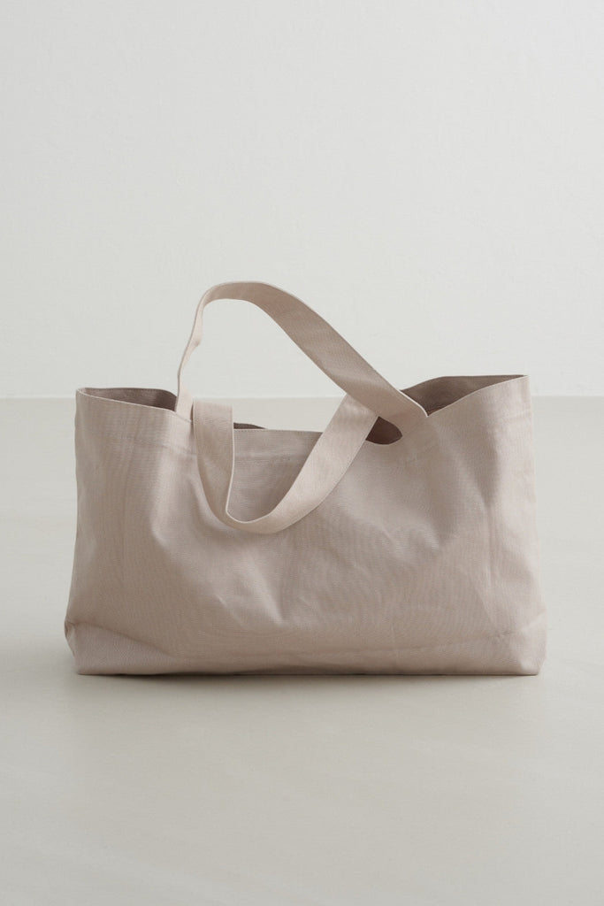 Dark Clay Varsity Tote Bag