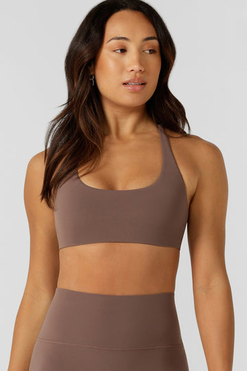 Total Bliss Sports Bra | Stone