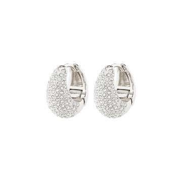 Focus Earrings | Silver Plated