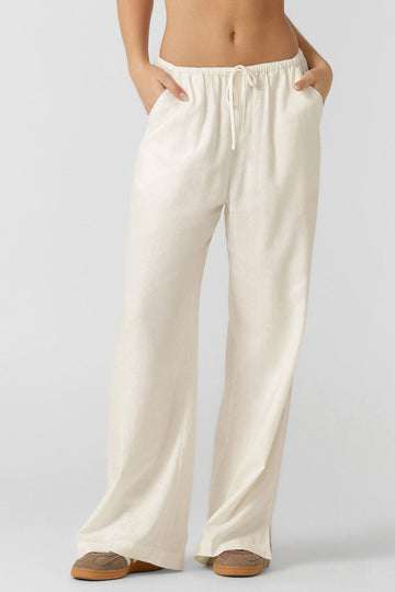 Linen Lounge Pants | Porcelain