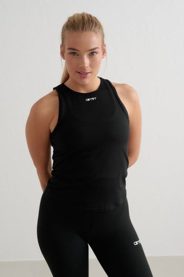 Soft Basic Singlet | Black