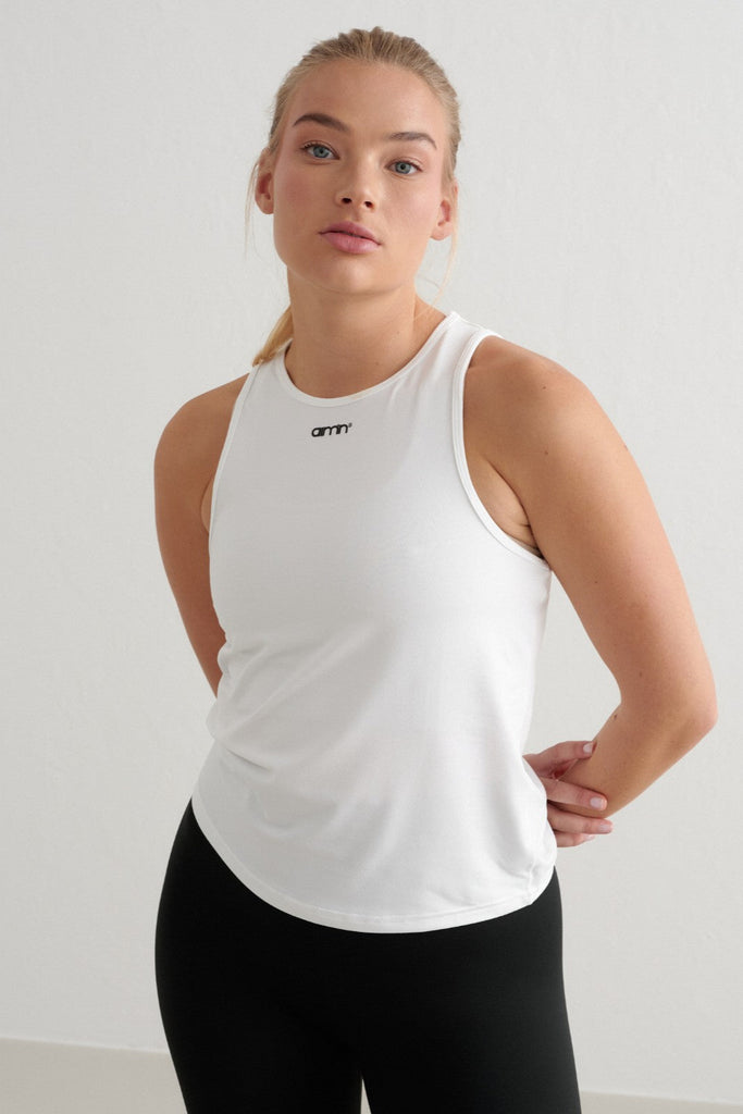 Soft Basic Singlet | White