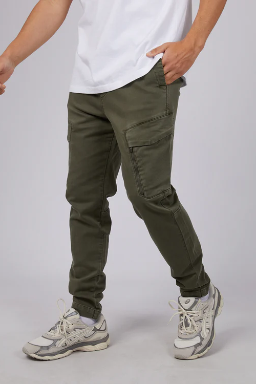 Inset Cargo Pant | Khaki