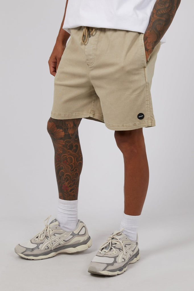 17" Twill Jogger | Sand