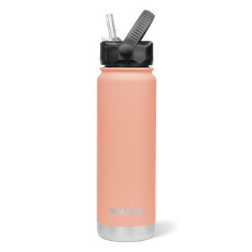Insulated Sports Bottle 750ml | Coral Pink