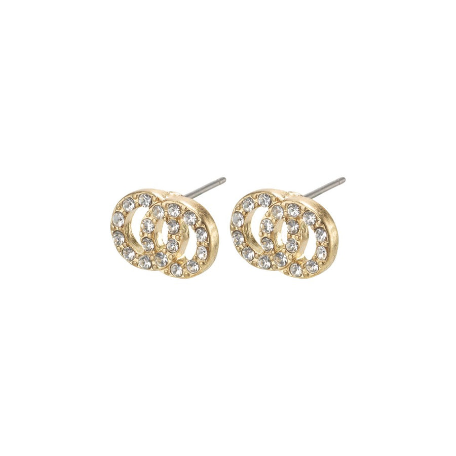 Victoria Pi Earrings | Gold Plated