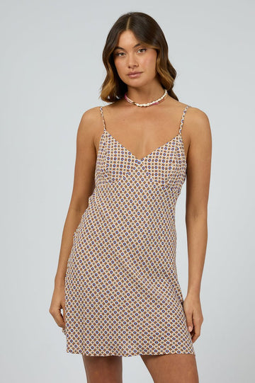 Harri Mini Slip Dress | Print