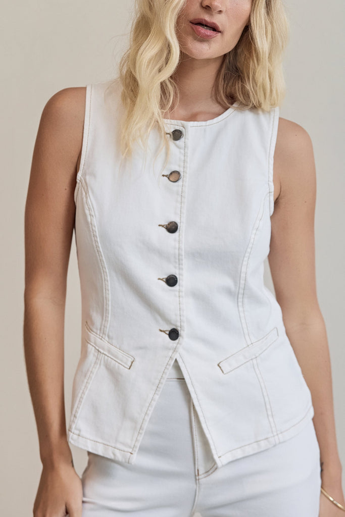 Lena Denim Vest