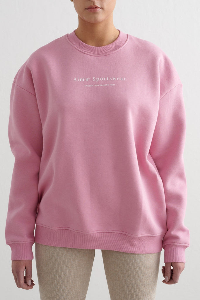 Serif Sweatshirt | Desert Rose