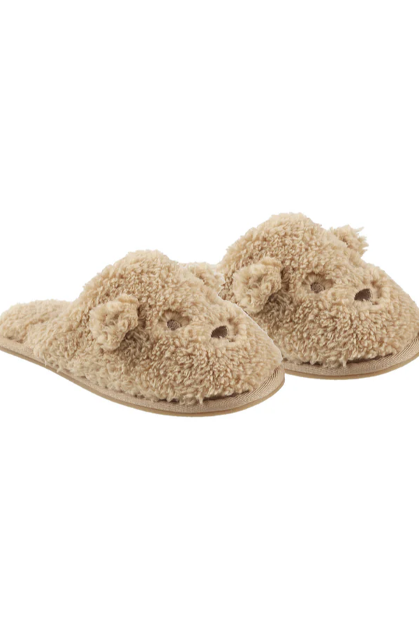 Bear Slippers | Gold