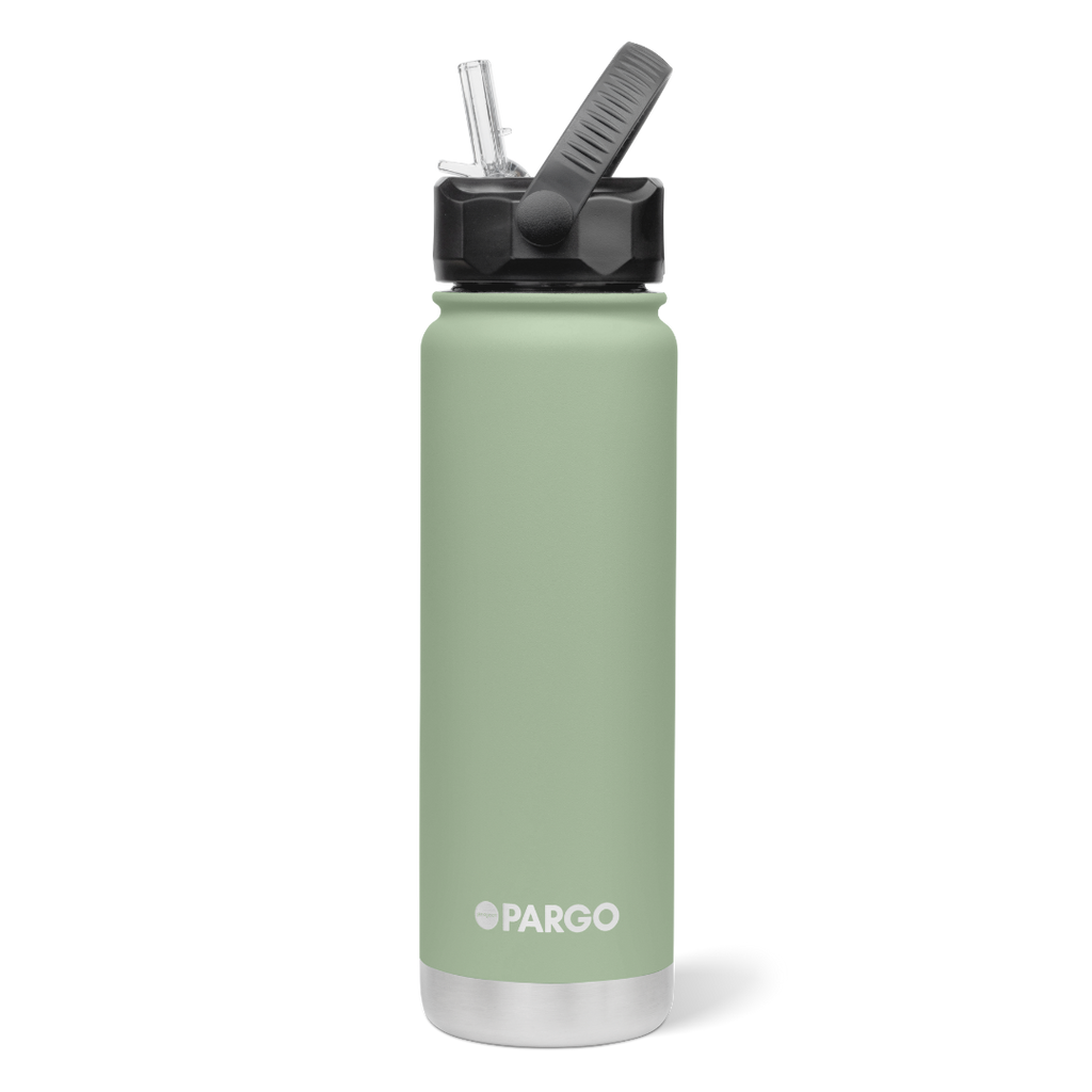 Insulated Sports Bottle 750ml | Eucalypt Green