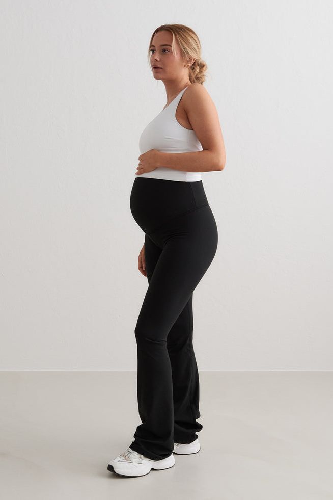 Sense Maternity Flare Tight | Black