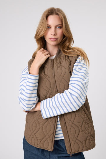 Colorado Quilted Vest | Mocha