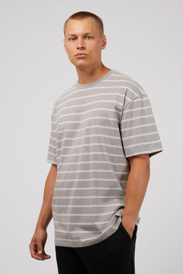 Essential Theory Stripe Tee | Grey