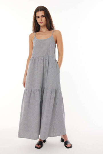 Idyllic Resort Dress | Navy/White