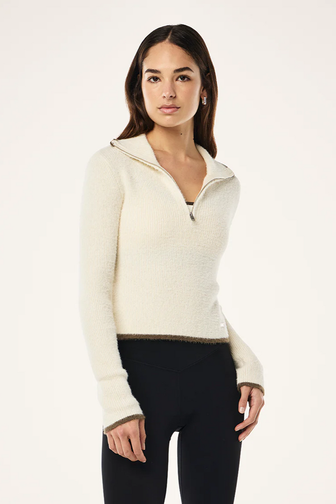 Ignite Zip Neck Knit
