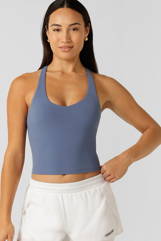 Liberty Bra Tank Combo | Misty Blue