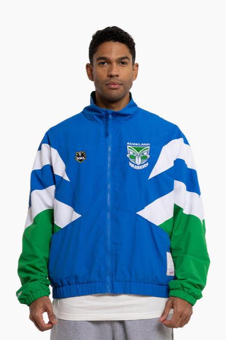 Full Zip Spray Jacket Warriors | Blue/White/Green