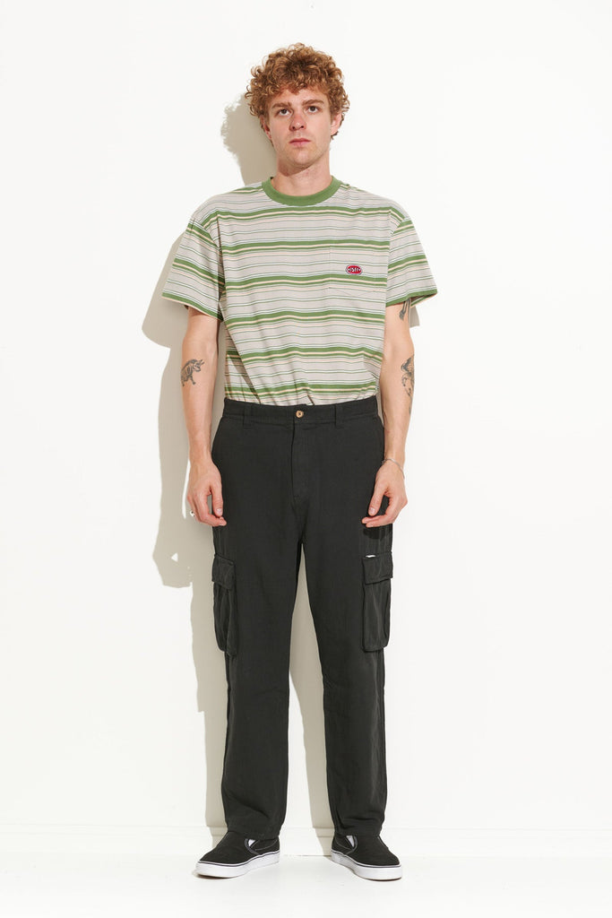 Green Onions Cargo Pant - Washed Black