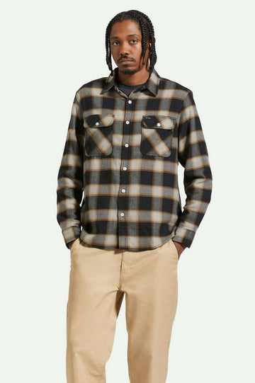 20th Anniversay Bowery Flannel | Black/Cream