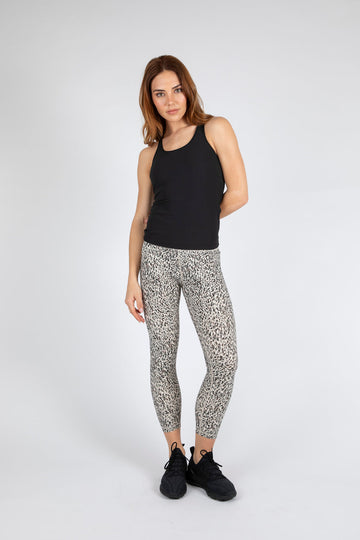 Pace 7/8 Legging | Forest Print