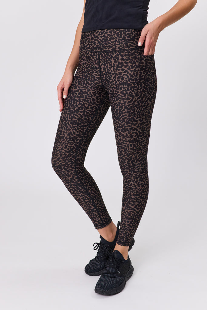 Pace 7/8 Legging | Cheetah Print