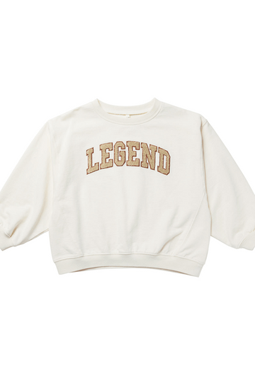 Oversized Crew Sweat - Legend Ivory