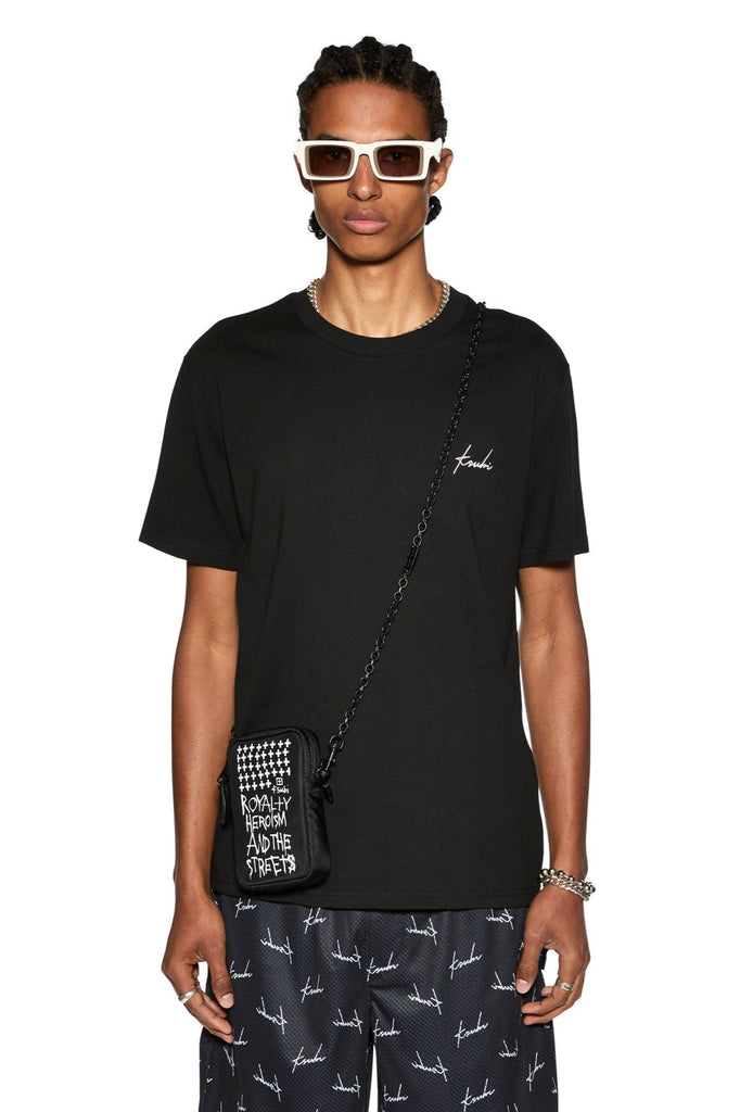 Skript Kash SS Tee | Jet Black