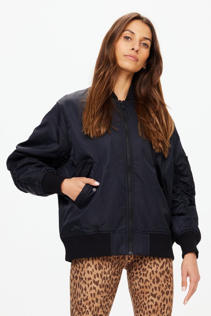 Tribute Bomber Jacket | Black