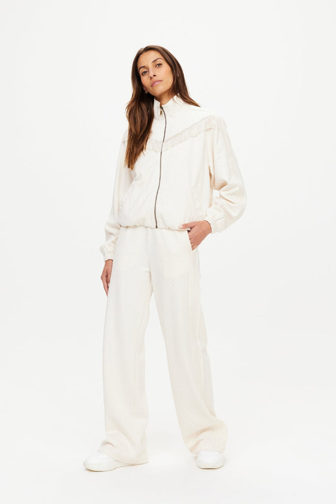 Bow N Arrow Fringe Zip Jacket