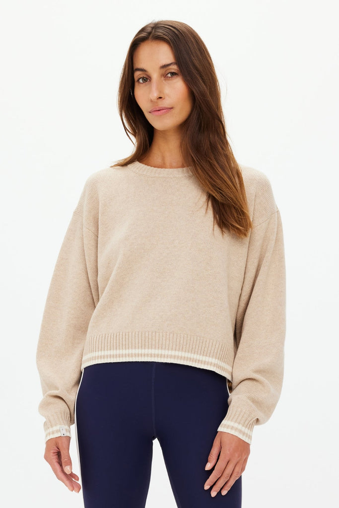 Xanthe Crew Neck Wool Sweater