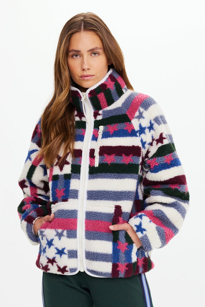 Harlow Fleece Zip Through