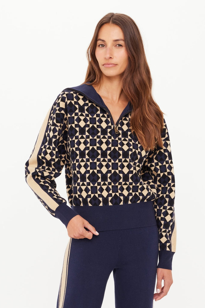 Cosmo Kairo Half Zip Knit