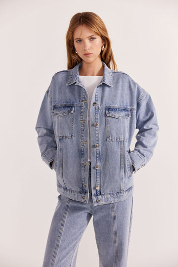 Calla Denim Jacket | Light Wash