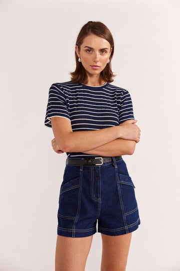 Luca Denim Shorts | Indigo