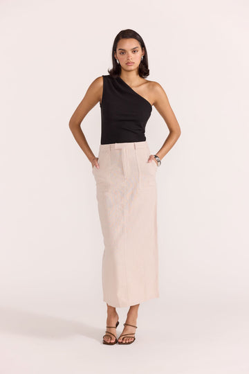 Enna Maxi Skirt | Stone