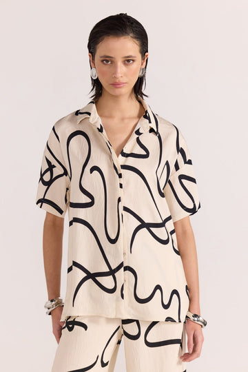 Zenith Resort Shirt | Abstract