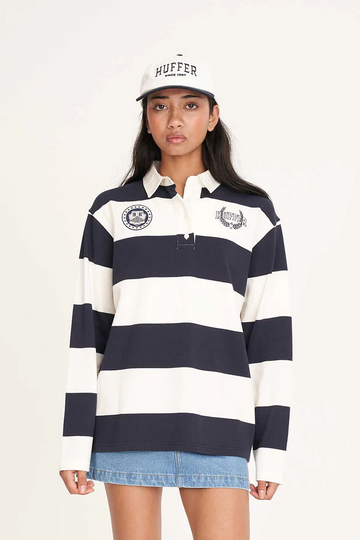 Womens All Stars Oversized Rugby Top