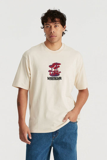 Psilocybe Slacker Tee | Ecru