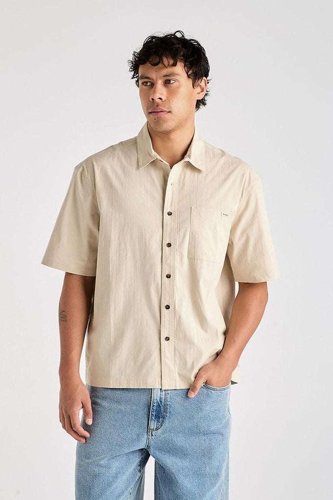 Boxcar Shirt | Wheat Stripe