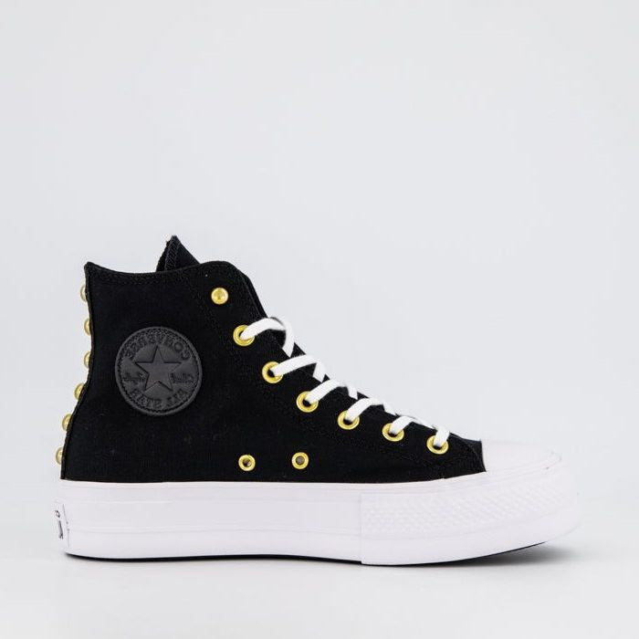 black gold high tops