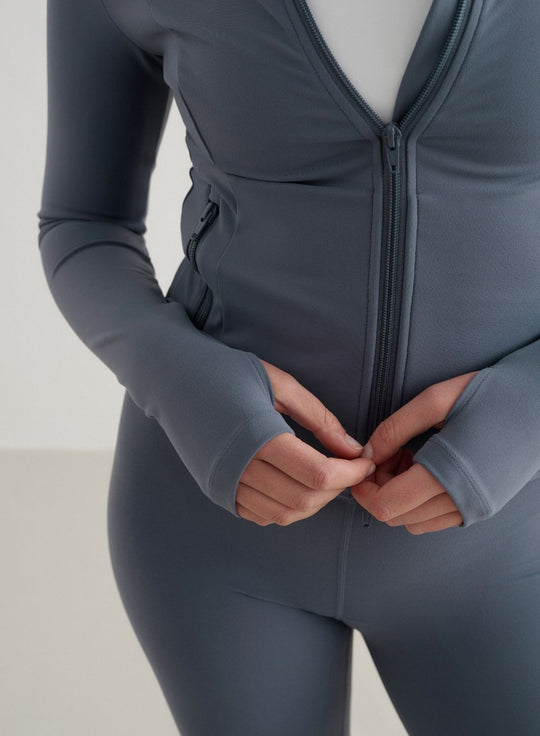 Storm Blue Sense Zip Jacket