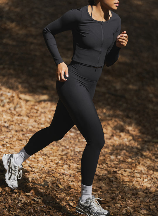 Ribbed Performance Tights