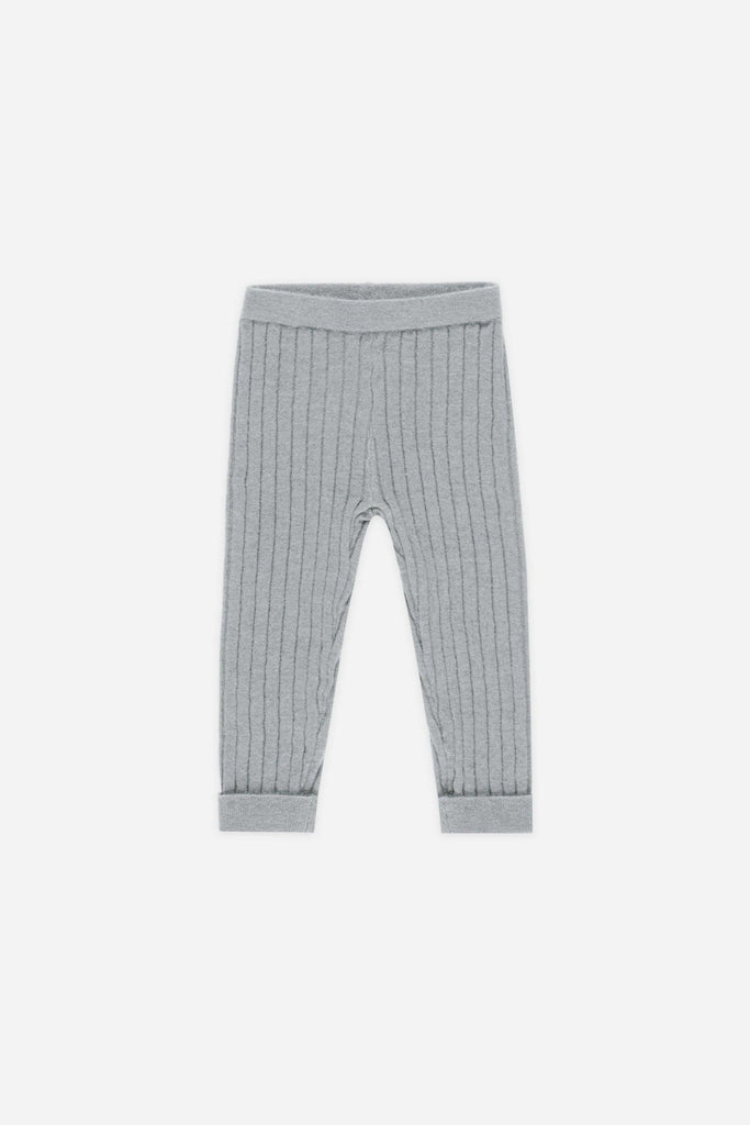 Cuffed Legging| Dusty Blue