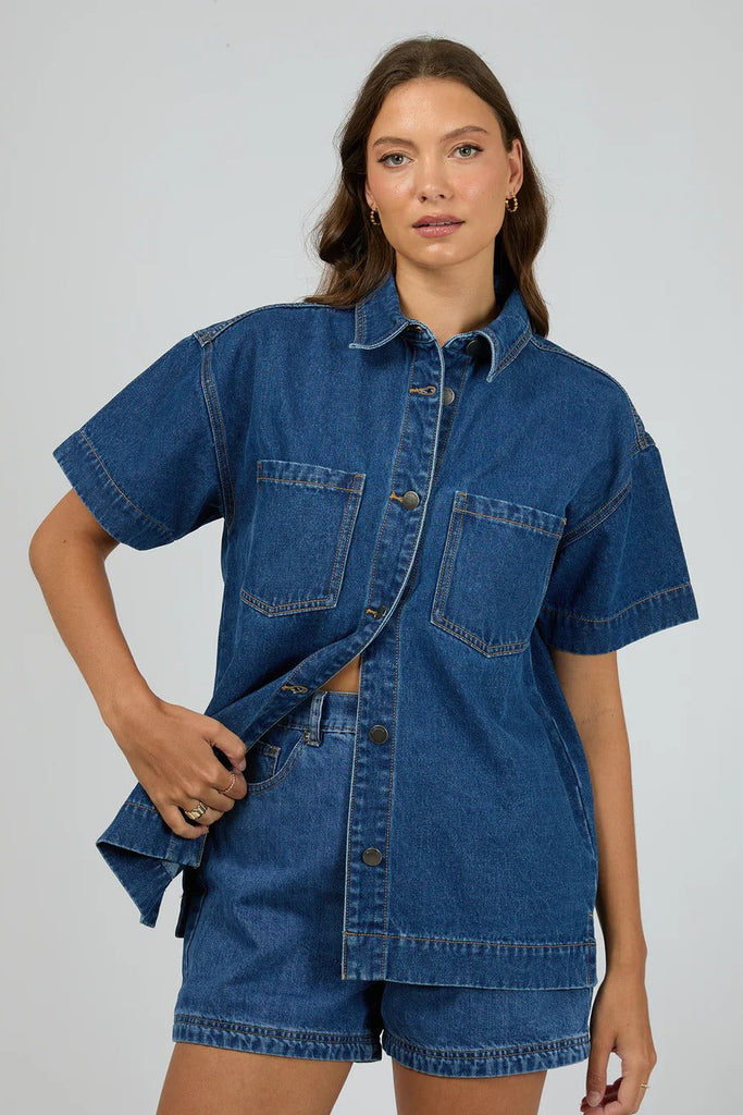 Simi Denim Shirt | Heritage Blue