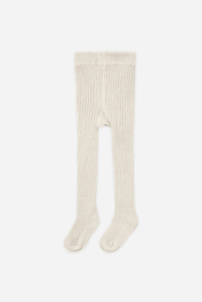 Ribbed Tights | Natural