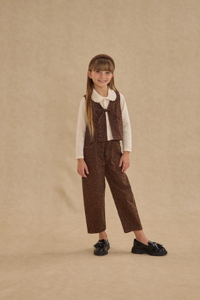 Barrel Pant | Leopard