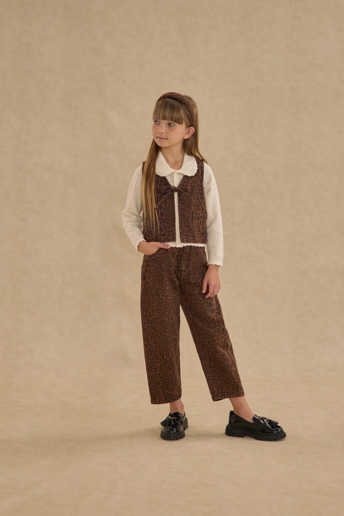 Barrel Pant | Leopard