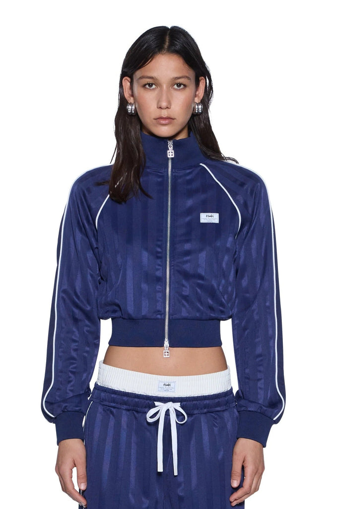 Cropped Traktop | Navy